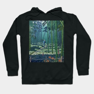 Beautiful Bamboo Grove Japanese Vintage Art Ukiyo-e Hoodie